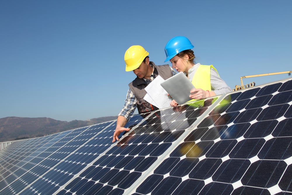 solar panel maintenance