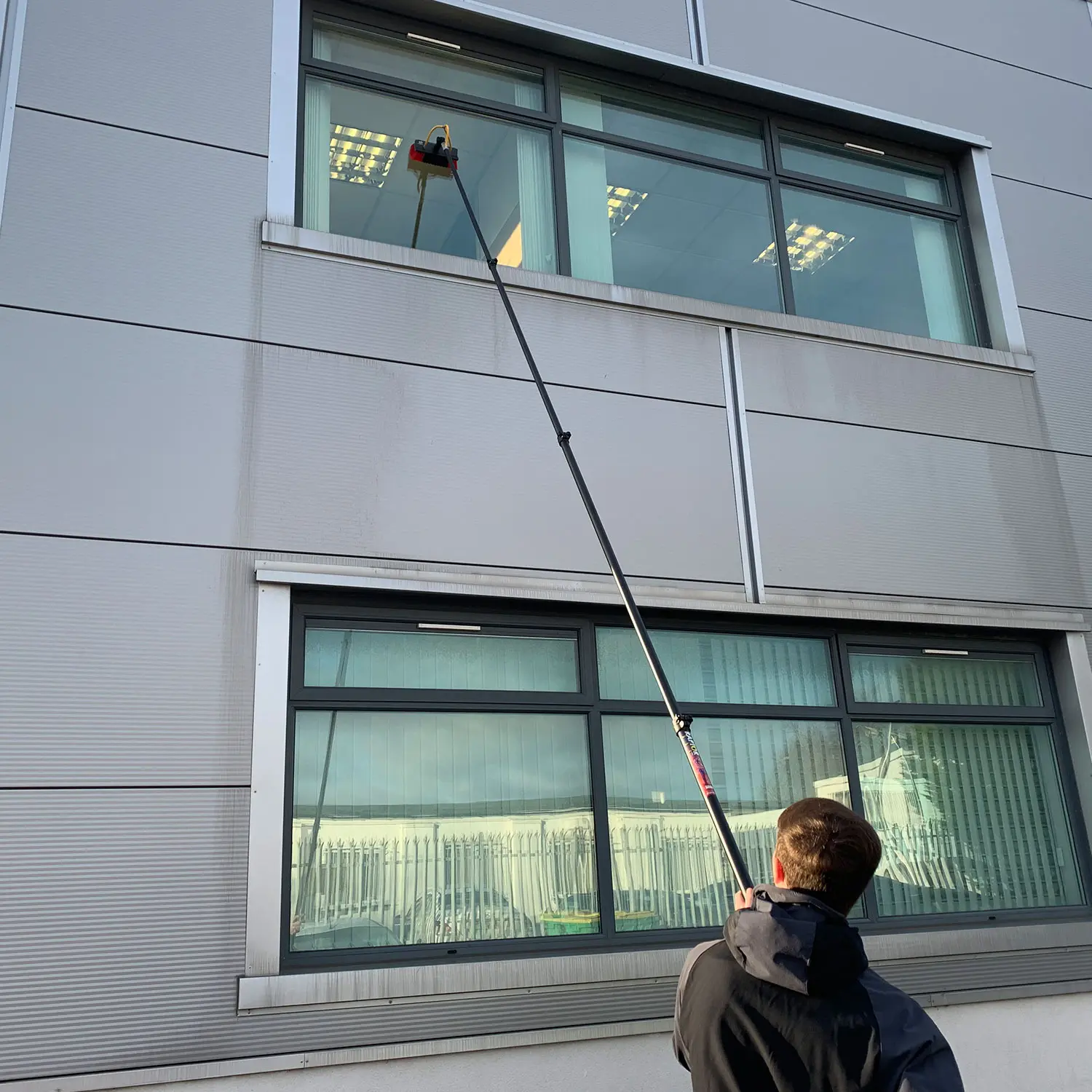 Professional Window Cleaners Employ Modern Technology to Ensure